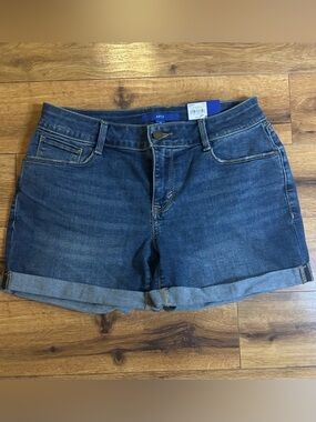 Apt. 9 Dark Blue Denim Jean Shorts